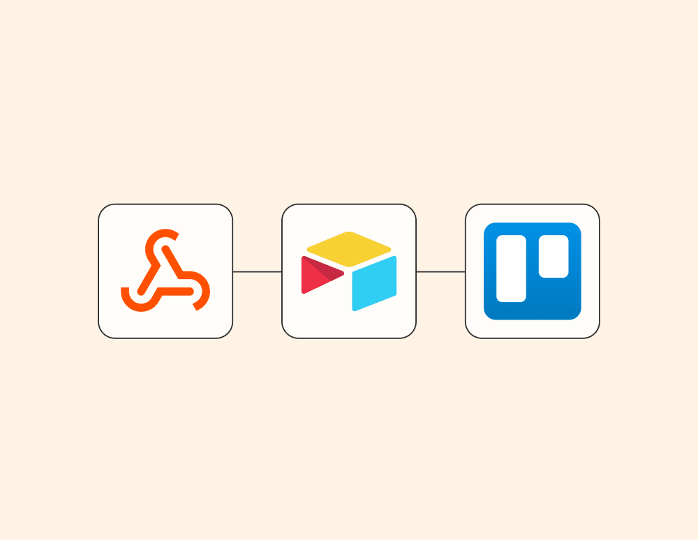 webhooks, airtable, trello